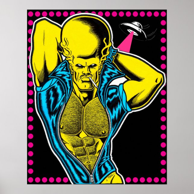 "Slick Nick"/Marquee-affisch Poster (Framsidan)