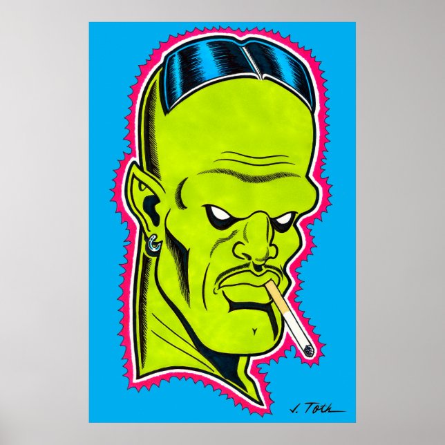 "Slick Nick" Nebulon™ Poster (Framsidan)