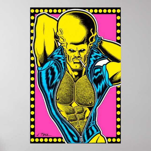 "Slick Nick" Stor Markis Poster (Framsidan)
