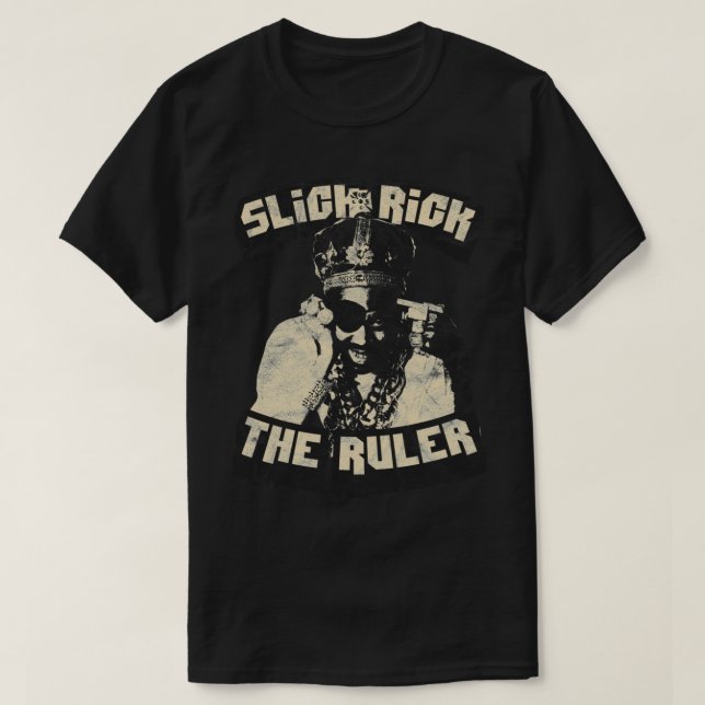 Slick Rick Old school Hip hop Classic T-Shirt (Design framsida)