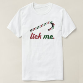 SLICKA ME CANDY CANE T SHIRT