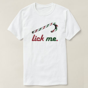 SLICKA ME CANDY CANE T SHIRT