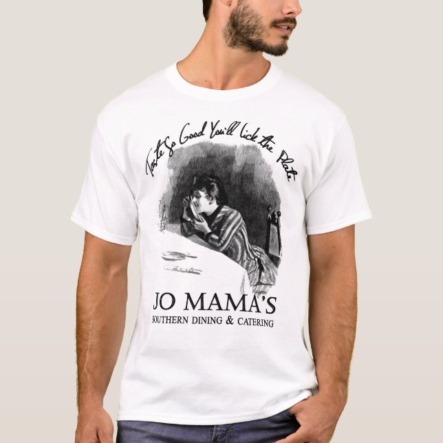 Slicka plätera tee shirt (Framsida)