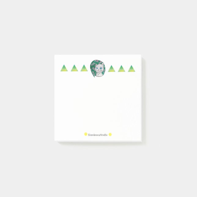 Slicka Slicka katt Post-it Block (Framsida)