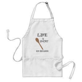 Slicka Spoon Apron Förkläde