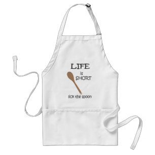 Slicka Spoon Apron Förkläde