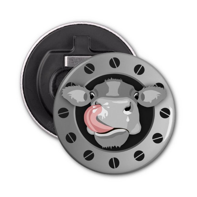 slickande näsa flasköppnare (Framsidan)