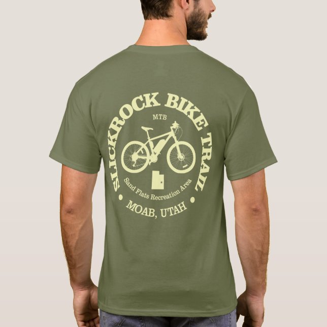 Slickrock Bike Trail (MTB) T Shirt (Baksida)