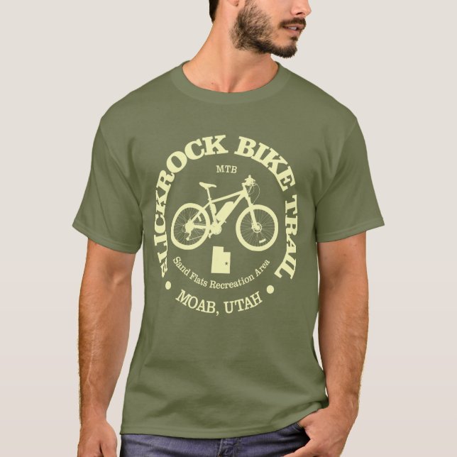 Slickrock Bike Trail (MTB) T Shirt (Framsida)