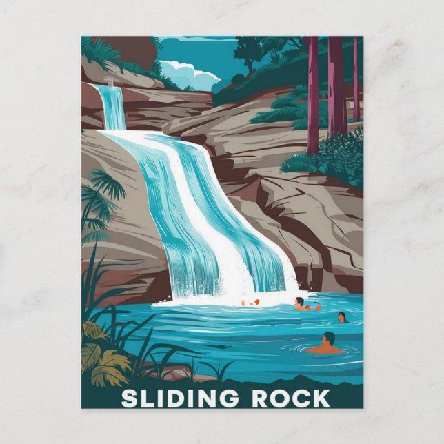 Slide Sten State Park Arizona Vykort (Framsida)