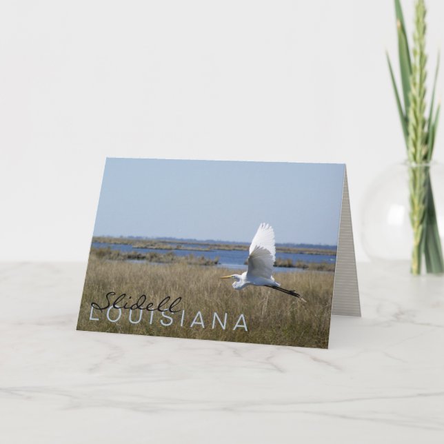 "Slidell, Louisiana" hälsningskort Kort (Framsida)