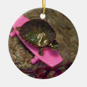 Slider Turtle-julprydnad Julgransprydnad Keramik