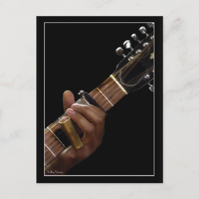 Slidin'the Blues Vykort (Framsida)