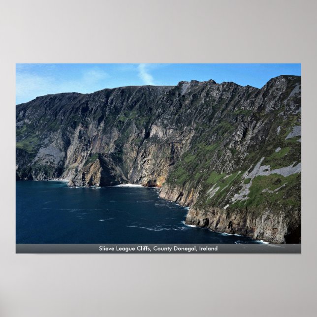 Slieve League Cliffs, County Donegal, Irland Poster (Framsidan)