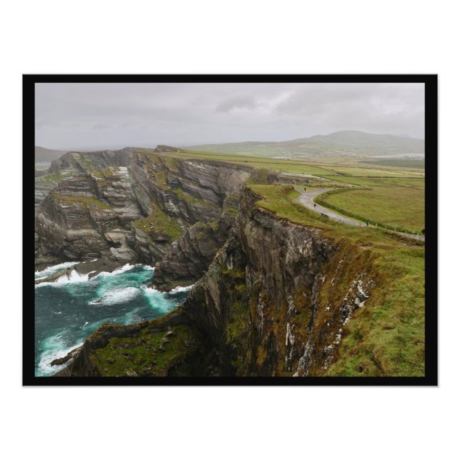 Slieve League, Irland Fototryck (Framsidan)