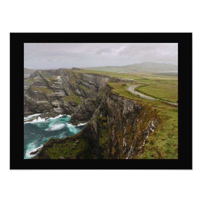 Slieve League, Irland Fototryck (Framsidan)