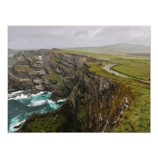 Slieve League-klipporna Fototryck (Framsidan)