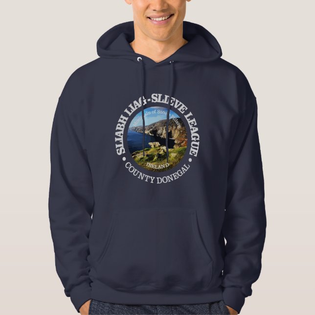 Slieve League (rd) Hoodie (Framsida)