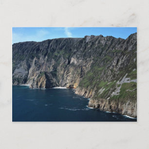 Slieve ligaklippor, ståndsmässiga Donegal, Irland Vykort