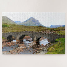 Sligachan Bridge, Isle of Skye, Skottland