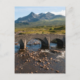 Sligachan Bridge, Isle of Skye, Skottland Vykort