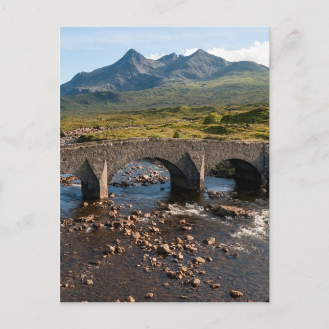 Sligachan Bridge, Isle of Skye, Skottland Vykort (Framsida)