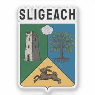 Sligo, Irlands vapen Klistermärken