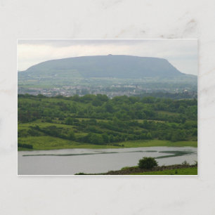 Sligo och Knocknara Vykort