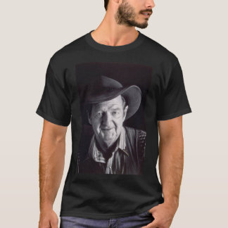 Slim Dusty- Black&amp; White Classic T-Shirt