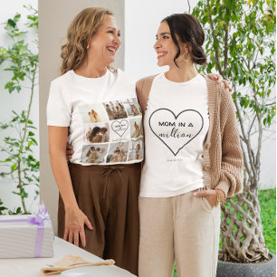 Slim-passande T-Shirt för kvinnor   "Mamma i miljo