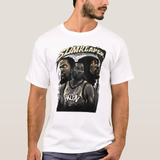Slim Reaper BKLYN Basketball Illustration T Shirt