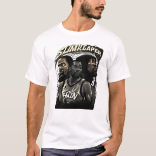 Slim Reaper BKLYN Basketillustration T Shirt