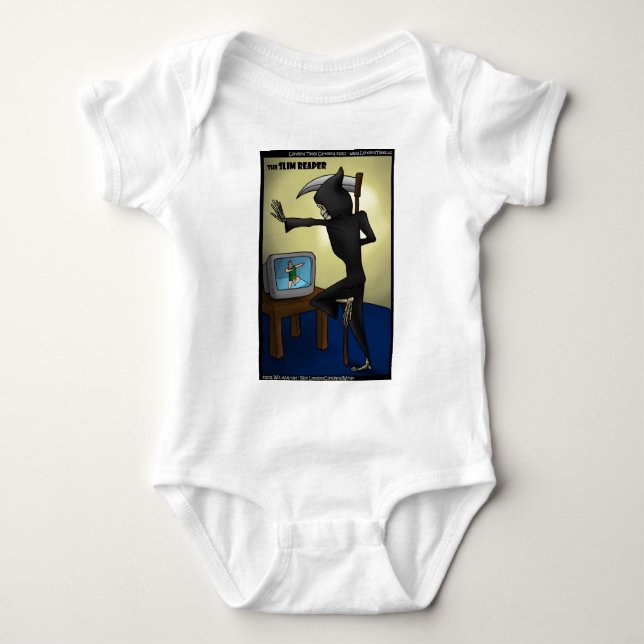 Slim Reaper Roliga Presentkort & T-shirts (Framsida)