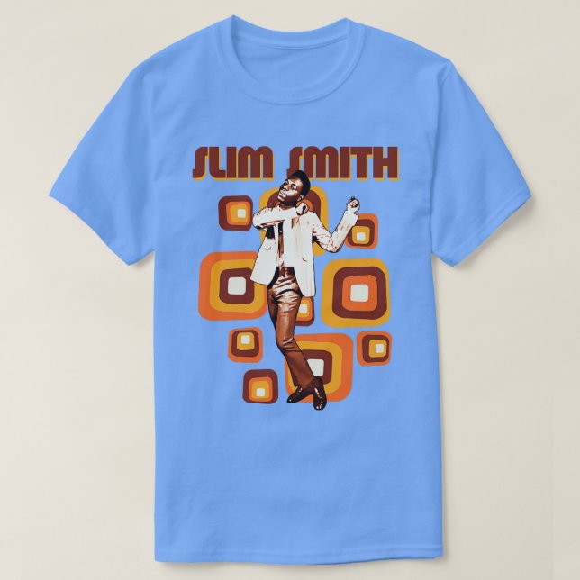 Slim Smith Rocksteady Reggae Ska ERA T Shirt (Design framsida)