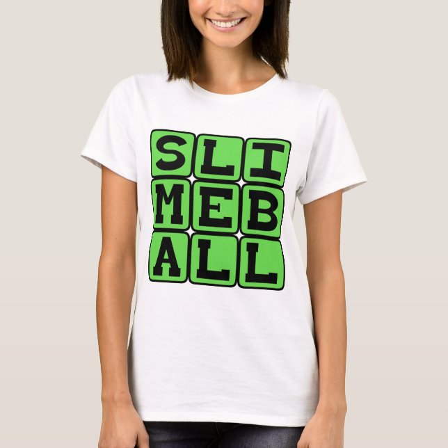 Slimball, Äcklig Kryp T-shirt (Framsida)