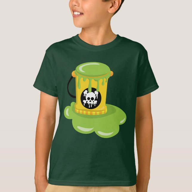 Slime Basic Hanes ComfortSoft® T-Shirt (Framsida)