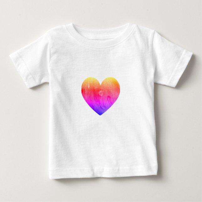 Slime Heart Baby T-Shirt  (Framsida)