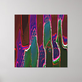 Slime Ken Gage Abstrakt Surrealism Canvastryck