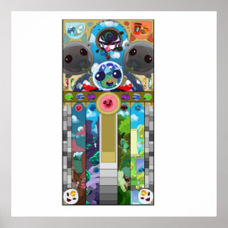 Slime Rancher-lagat glas Poster