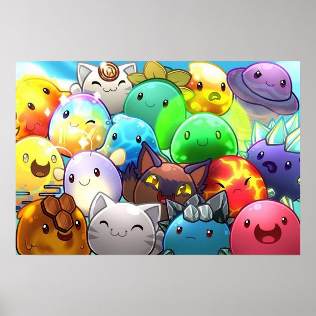 Slime rancher poster (Framsidan)