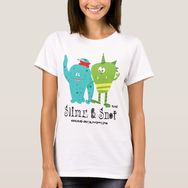 Slime & Snot T-shirt (Framsida)