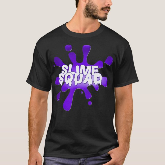 Slime Squad Shirt Lila  T (Framsida)