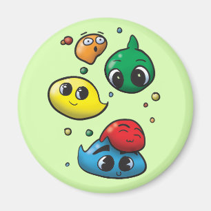 Slimepop! Slimebuntmagnet Magnet