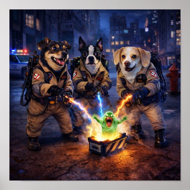 "Slimer is Toast" Poster (Framsidan)