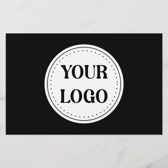 Slimmad, contemporary, polerad och anpassade. brevpapper (Framsida)