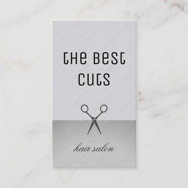 Slimmad och modern visitkort (Framsida)