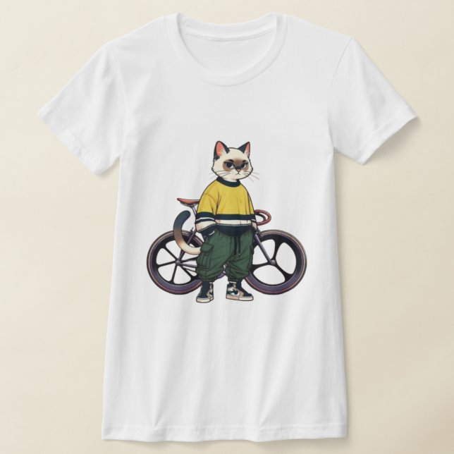 slimmad passningsinställning t shirt (Laydown)