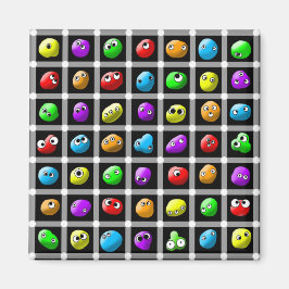 Slimmad pop! Stödrasternät Magnet