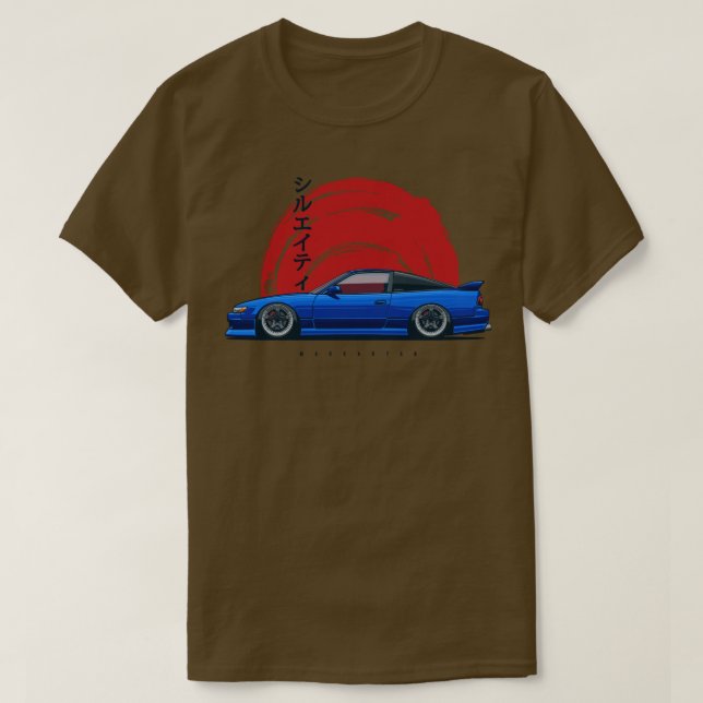Slimmad S13 180sx 200sx 240sx T Shirt (Design framsida)