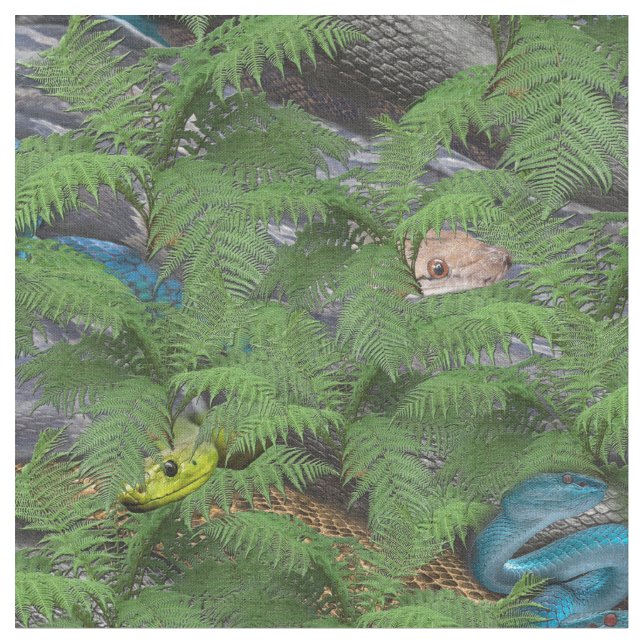 Slimmad, smygande ormar tyg (Närbild)